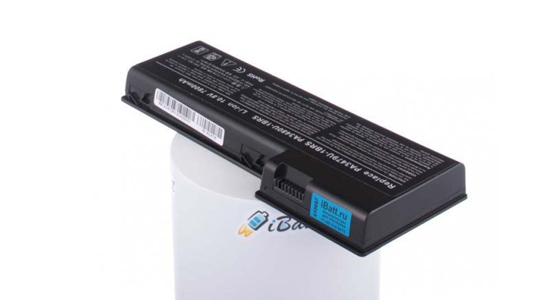 Аккумуляторная батарея для ноутбука Toshiba Satellite P105-S6147. Артикул iB-A541H.Емкость (mAh): 7800. Напряжение (V): 10,8