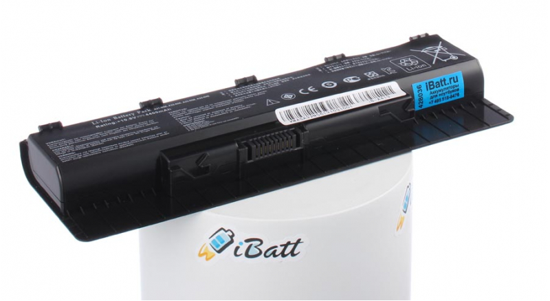 Аккумуляторная батарея для ноутбука Asus G56JR. Артикул iB-A413.Емкость (mAh): 4400. Напряжение (V): 10,8