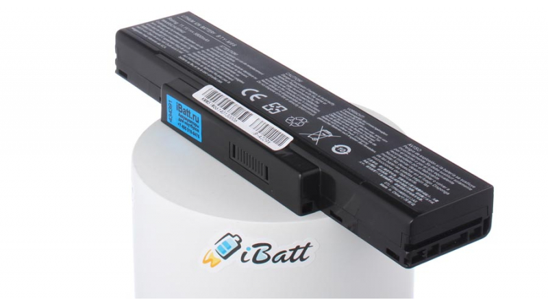 Аккумуляторная батарея для ноутбука MSI GT640. Артикул iB-A229X.Емкость (mAh): 5800. Напряжение (V): 11,1