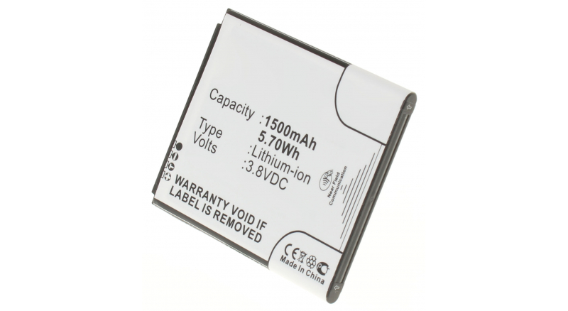 Аккумуляторная батарея iBatt iB-M2743 для телефонов, смартфонов SamsungЕмкость (mAh): 1500. Напряжение (V): 3,8