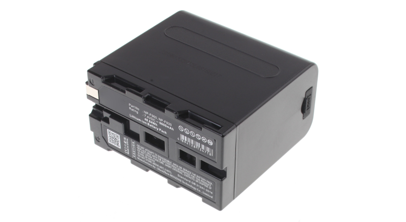Аккумуляторные батареи для фотоаппаратов и видеокамер Sony CCD-TR425EЕмкость (mAh): 6600. Напряжение (V): 7,4