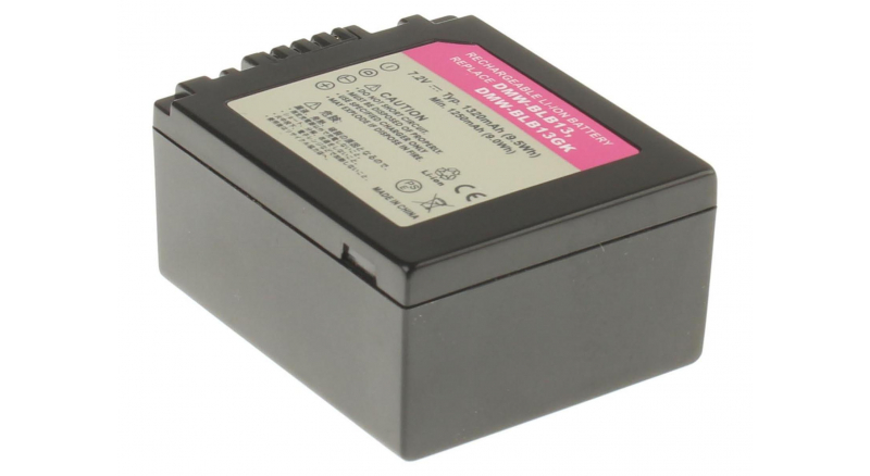 Аккумуляторные батареи для фотоаппаратов и видеокамер Panasonic Lumix DMC-GH1KEB-KЕмкость (mAh): 1250. Напряжение (V): 7,4