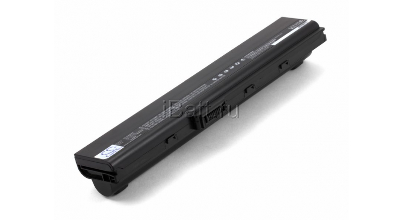 Аккумуляторная батарея для ноутбука Asus K52JE. Артикул iB-A154.Емкость (mAh): 6600. Напряжение (V): 10,8