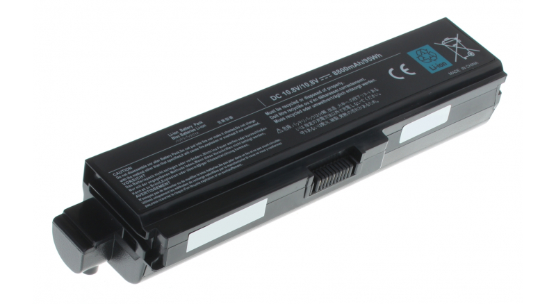 Аккумуляторная батарея для ноутбука Toshiba Satellite A665-169. Артикул 11-1499.Емкость (mAh): 8800. Напряжение (V): 10,8