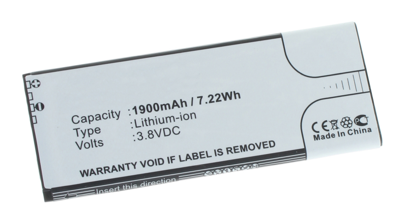 Аккумуляторная батарея iBatt iB-M3100 для телефонов, смартфонов TCLЕмкость (mAh): 1900. Напряжение (V): 3,8