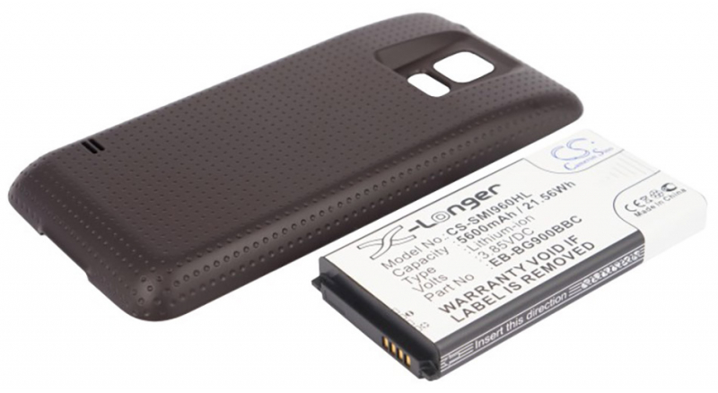 Аккумуляторная батарея EB-BG900BBC для телефонов, смартфонов Samsung. Артикул iB-M695.Емкость (mAh): 5600. Напряжение (V): 3,85