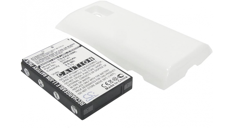 Аккумуляторная батарея для телефона, смартфона Sony Ericsson Xperia X10 (Xperia X3 Rachel). Артикул iB-M365.Емкость (mAh): 2600. Напряжение (V): 3,7