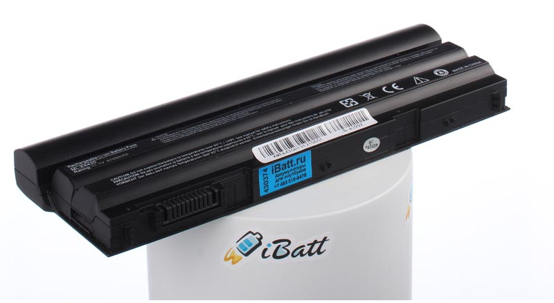 Аккумуляторная батарея P9TJ0 для ноутбуков Dell. Артикул iB-A299X.Емкость (mAh): 8700. Напряжение (V): 11,1