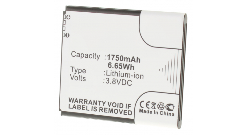 Аккумуляторная батарея iBatt iB-M553 для телефонов, смартфонов HuaweiЕмкость (mAh): 1750. Напряжение (V): 3,8