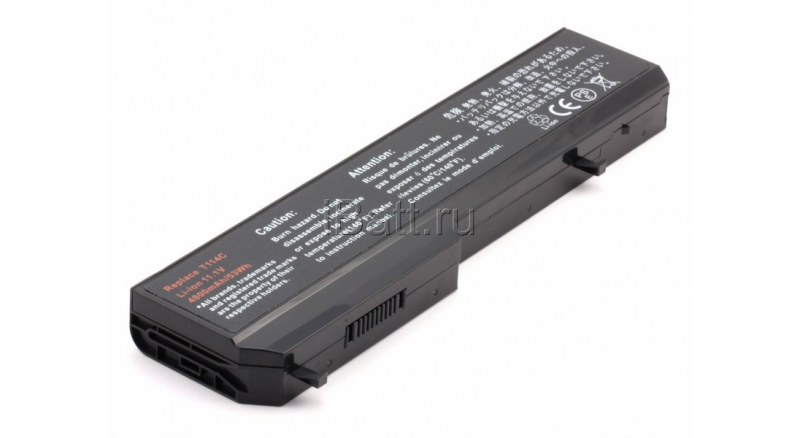 Аккумуляторная батарея U661H для ноутбуков Dell. Артикул 11-1506.Емкость (mAh): 4400. Напряжение (V): 11,1