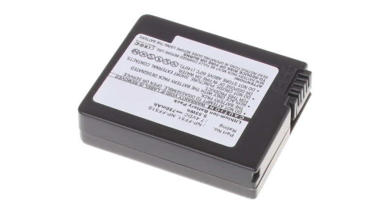 Аккумуляторные батареи для фотоаппаратов и видеокамер Sony DCR-PC350Емкость (mAh): 750. Напряжение (V): 7,4