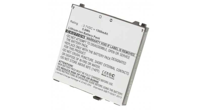 Аккумуляторная батарея US55143A9H 1S1P для телефонов, смартфонов Acer. Артикул iB-M225.Емкость (mAh): 1500. Напряжение (V): 3,7
