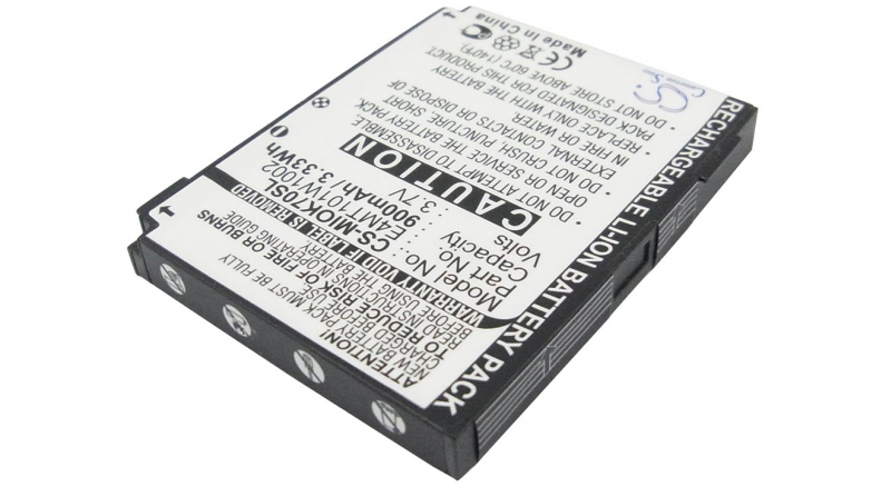 Аккумуляторная батарея для телефона, смартфона MiTAC Mio K75 Explora. Артикул iB-M403.Емкость (mAh): 900. Напряжение (V): 3,7