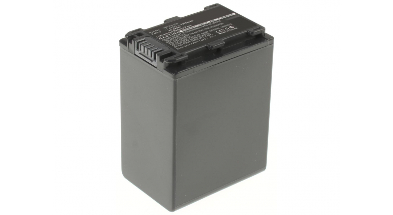 Аккумуляторные батареи для фотоаппаратов и видеокамер Sony DCR-HC44EЕмкость (mAh): 3300. Напряжение (V): 7,4