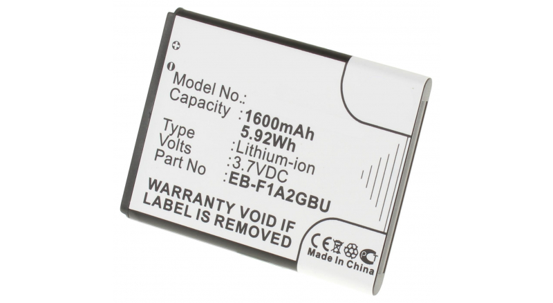 Аккумуляторная батарея EB-L1A2GBU для телефонов, смартфонов Samsung. Артикул iB-M328.Емкость (mAh): 1600. Напряжение (V): 3,7
