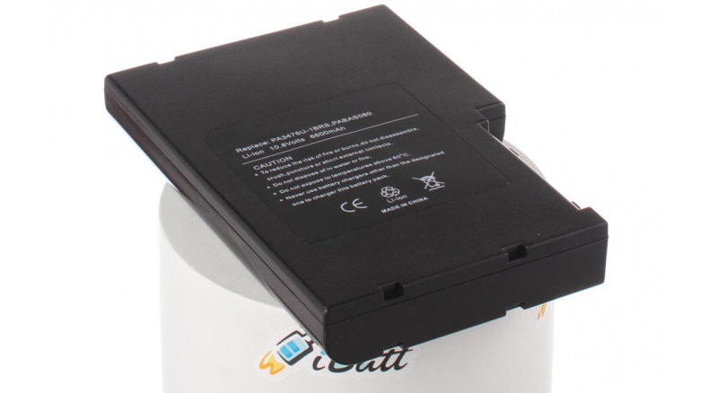 Аккумуляторная батарея PABAS080 для ноутбуков Toshiba. Артикул iB-A484.Емкость (mAh): 6600. Напряжение (V): 10,8