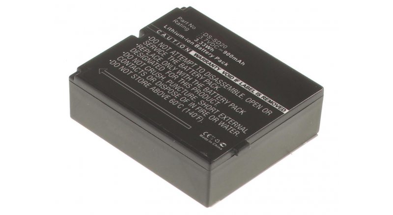 Аккумуляторные батареи для фотоаппаратов и видеокамер AEE Magicam SD18Емкость (mAh): 900. Напряжение (V): 3,7