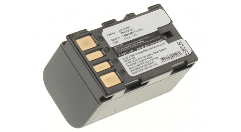 Аккумуляторные батареи для фотоаппаратов и видеокамер JVC GZ-MG555Емкость (mAh): 1600. Напряжение (V): 7,4
