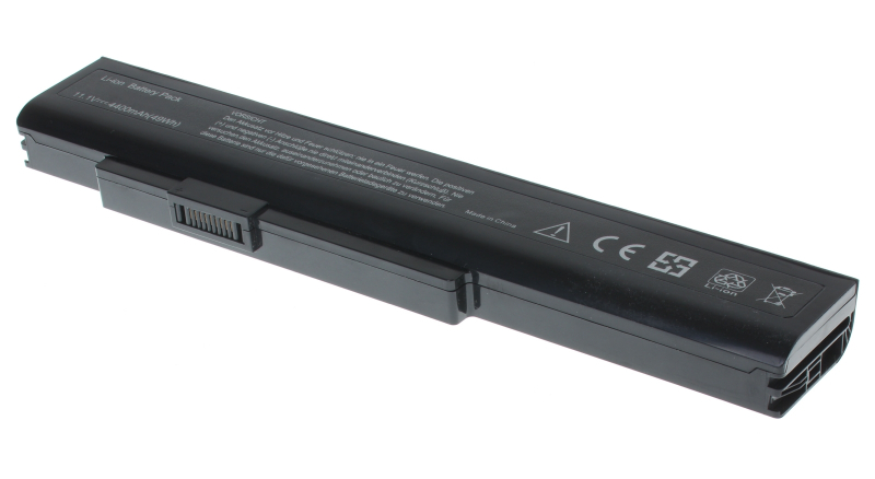 Аккумуляторная батарея A32-A15 для ноутбуков MSI. Артикул 11-11420.Емкость (mAh): 4400. Напряжение (V): 11,1