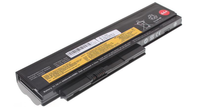 Аккумуляторная батарея для ноутбука IBM-Lenovo ThinkPad X230 NZAENRT. Артикул 11-1783.Емкость (mAh): 4400. Напряжение (V): 11,1