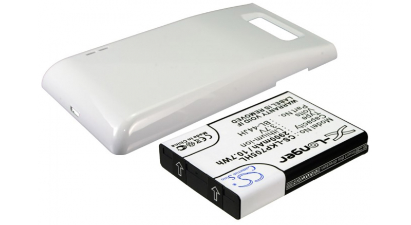 Аккумуляторная батарея BL-44JH для телефонов, смартфонов LG. Артикул iB-M463.Емкость (mAh): 2900. Напряжение (V): 3,7