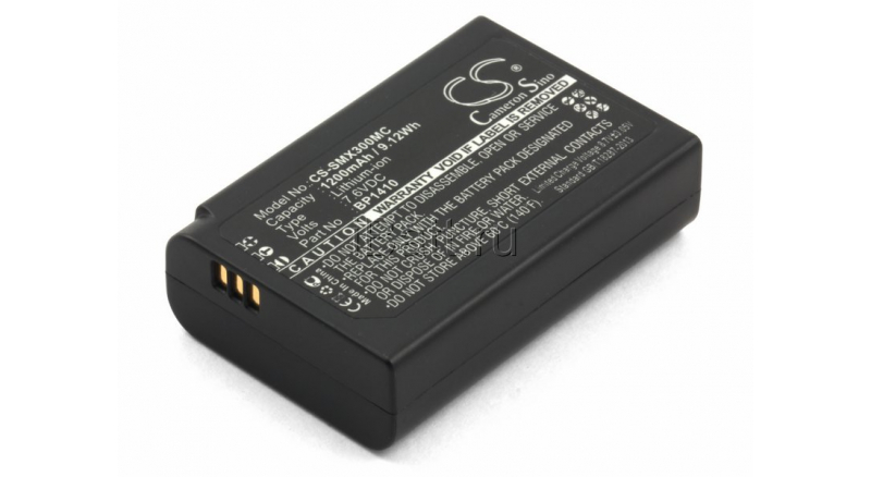 Аккумуляторная батарея ED-BP1410 для фотоаппаратов и видеокамер Samsung. Артикул iB-F433.Емкость (mAh): 1200. Напряжение (V): 7,6