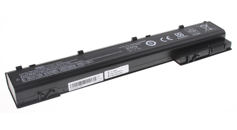 Аккумуляторная батарея для ноутбука HP-Compaq ZBook 15 G2. Артикул 11-1603.Емкость (mAh): 4400. Напряжение (V): 14,4