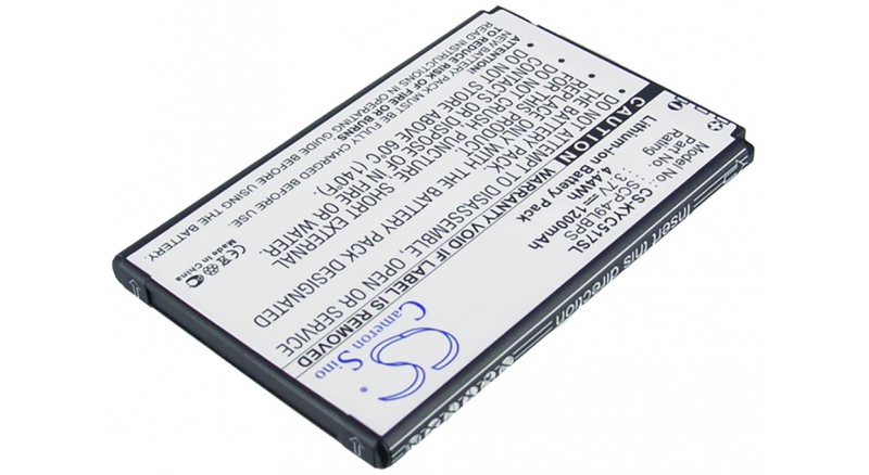 Аккумуляторная батарея SCP-46LBPS для телефонов, смартфонов Kyocera. Артикул iB-M2073.Емкость (mAh): 1200. Напряжение (V): 3,7