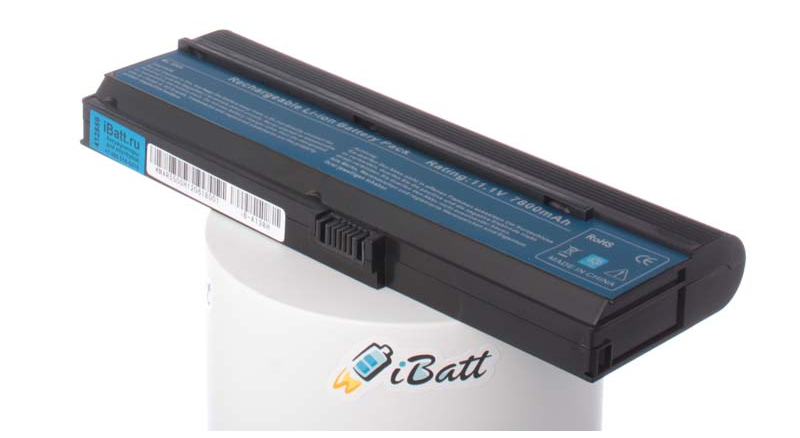 Аккумуляторная батарея для ноутбука Acer TravelMate 3271. Артикул iB-A138H.Емкость (mAh): 7800. Напряжение (V): 11,1