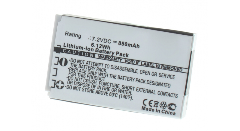 Батарея iB-F434Емкость (mAh): 850. Напряжение (V): 7,2