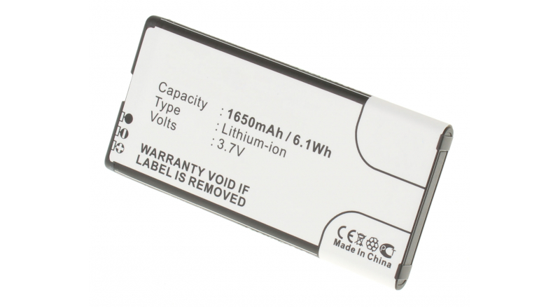 Аккумуляторная батарея iBatt iB-M497 для телефонов, смартфонов NokiaЕмкость (mAh): 1650. Напряжение (V): 3,7