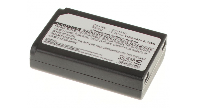 Аккумуляторная батарея ED-BP-1310 для фотоаппаратов и видеокамер Samsung. Артикул iB-F266.Емкость (mAh): 1100. Напряжение (V): 7,4