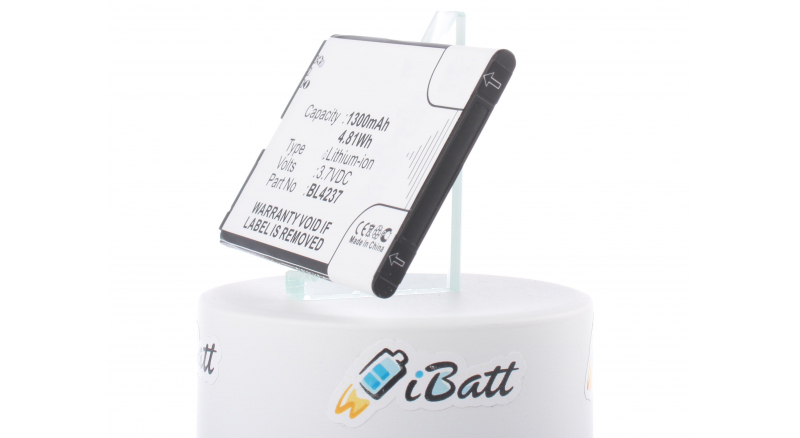 Аккумуляторная батарея iBatt iB-M902 для телефонов, смартфонов FlyЕмкость (mAh): 1300. Напряжение (V): 3,7