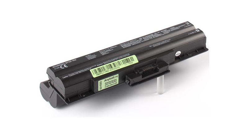 Аккумуляторная батарея для ноутбука Sony VAIO VGN-SR390PDB. Артикул 11-1598.Емкость (mAh): 8800. Напряжение (V): 11,1