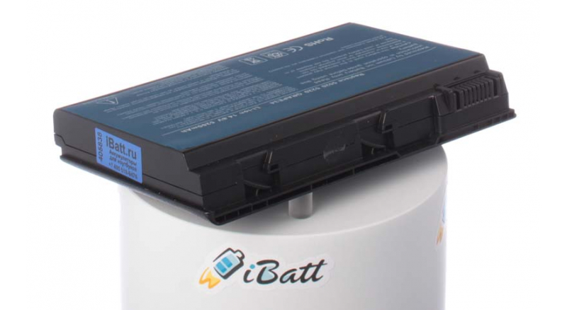 Аккумуляторная батарея для ноутбука Acer TravelMate 5520-5424. Артикул iB-A134.Емкость (mAh): 4400. Напряжение (V): 14,8