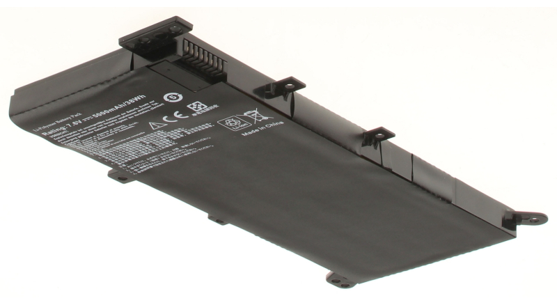 Аккумуляторная батарея для ноутбука Asus X555LJ. Артикул iB-A922.Емкость (mAh): 5000. Напряжение (V): 7,6