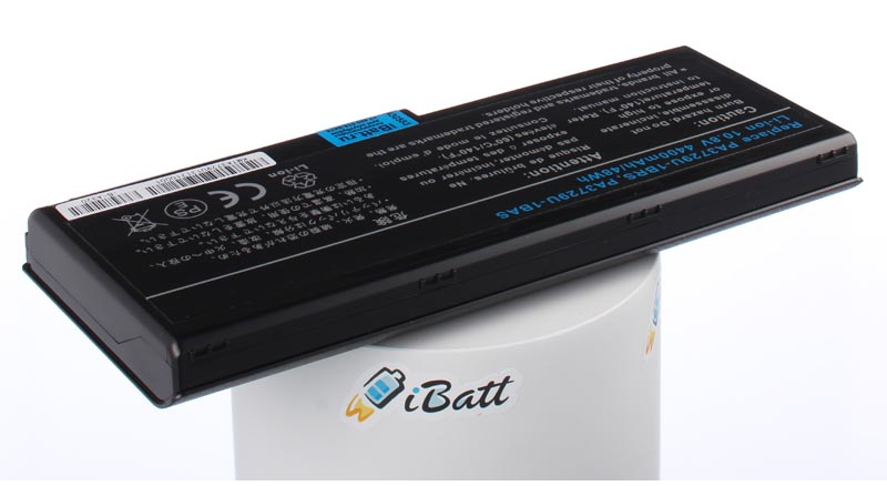 Аккумуляторная батарея PA3730U-1BRS для ноутбуков Toshiba. Артикул iB-A320.Емкость (mAh): 4400. Напряжение (V): 10,8