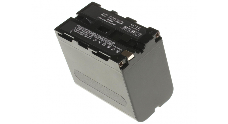 Аккумуляторные батареи для фотоаппаратов и видеокамер Sony CCD-TRV68Емкость (mAh): 6600. Напряжение (V): 7,4