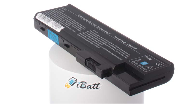 Аккумуляторная батарея для ноутбука Acer TravelMate 4101. Артикул iB-A112H.Емкость (mAh): 5200. Напряжение (V): 14,8