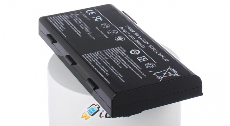 Аккумуляторная батарея для ноутбука MSI A5000. Артикул iB-A441H.Емкость (mAh): 7200. Напряжение (V): 11,1