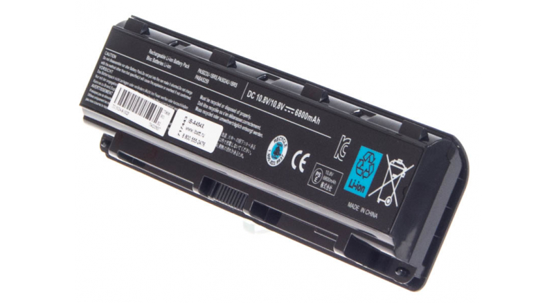 Аккумуляторная батарея для ноутбука Toshiba C855-17T. Артикул iB-A454X.Емкость (mAh): 6800. Напряжение (V): 10,8