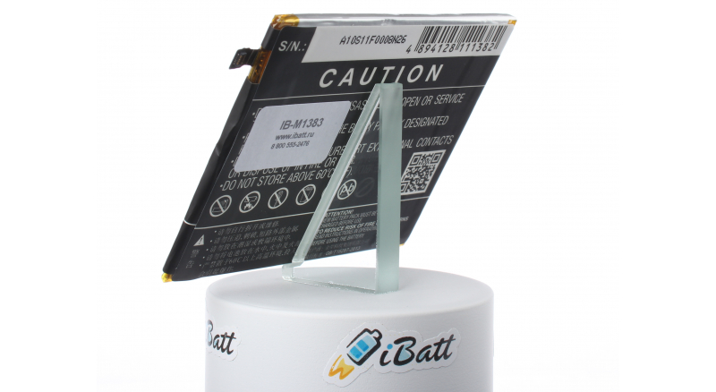 Аккумуляторная батарея iBatt iB-M1383 для телефонов, смартфонов BBKЕмкость (mAh): 3000. Напряжение (V): 3,8