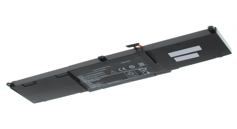 Аккумуляторная батарея для ноутбука Asus UX303LN Zenbook. Артикул iB-A1006.Емкость (mAh): 4400. Напряжение (V): 11,3