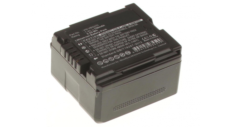 Аккумуляторная батарея DMW-BLA13PP для фотоаппаратов и видеокамер Panasonic. Артикул iB-F377.Емкость (mAh): 750. Напряжение (V): 7,4