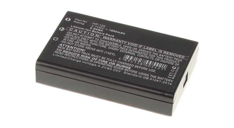 Аккумуляторная батарея PA3791U-1CAM для фотоаппаратов и видеокамер FujiFilm. Артикул iB-F389.Емкость (mAh): 1800. Напряжение (V): 3,7