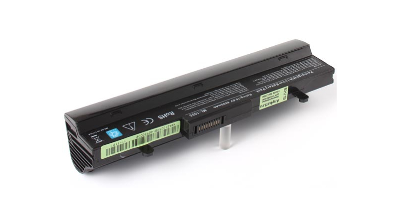 Аккумуляторная батарея для ноутбука Asus Eee PC 1005HA-VU1X-BK. Артикул 11-1191.Емкость (mAh): 6600. Напряжение (V): 10,8