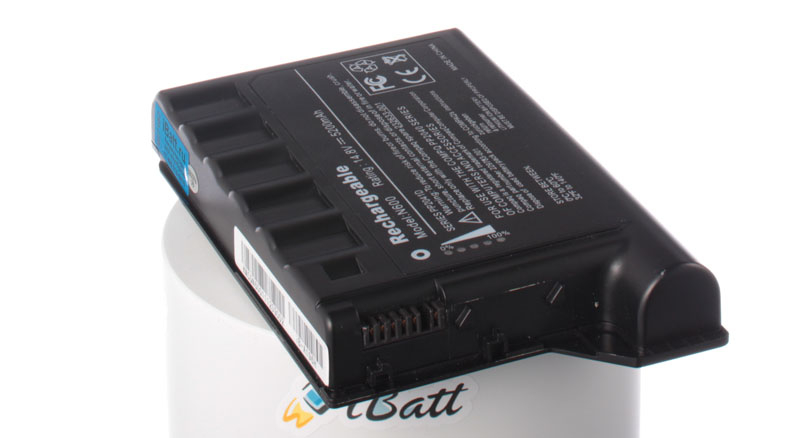 Аккумуляторная батарея для ноутбука HP-Compaq PP2040 (Evo N620). Артикул iB-A196H.Емкость (mAh): 5200. Напряжение (V): 14,8