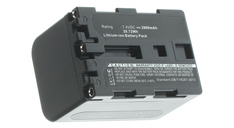 Аккумуляторные батареи для фотоаппаратов и видеокамер Sony DCR-TRV240Емкость (mAh): 2800. Напряжение (V): 7,4