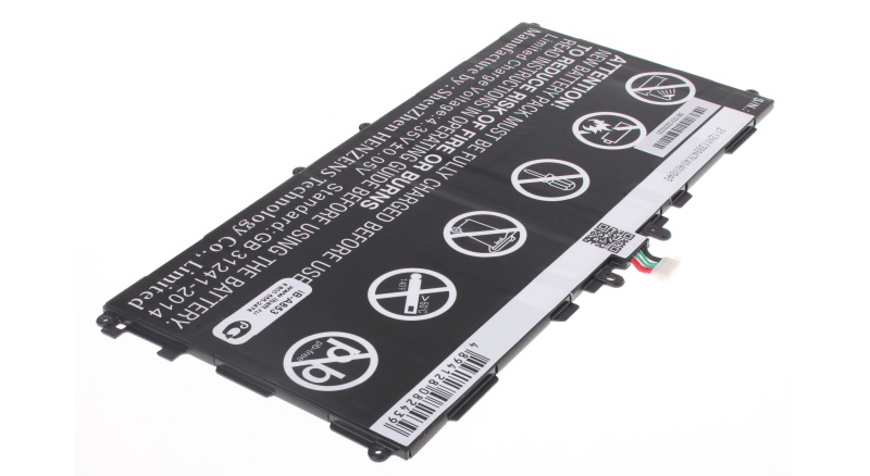 Аккумуляторная батарея AA1DA04WS/7-B для ноутбуков Samsung. Артикул iB-A853.Емкость (mAh): 6600. Напряжение (V): 3,8