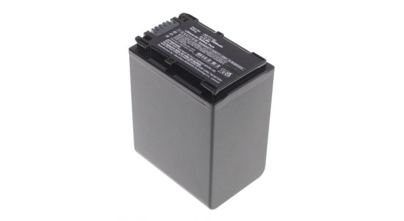 Аккумуляторные батареи для фотоаппаратов и видеокамер Sony DCR-SX44/LЕмкость (mAh): 2850. Напряжение (V): 7,4